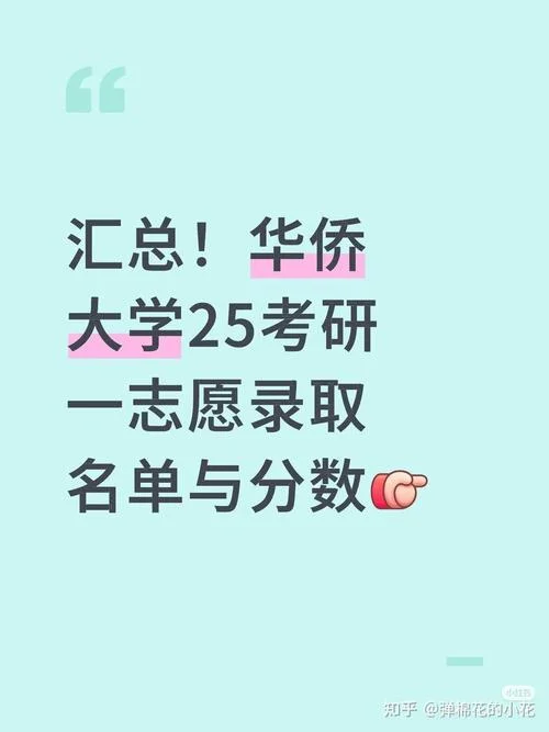 华侨大学考研推荐_2