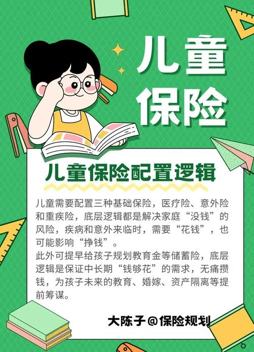 为什么买儿童型保险-儿童险购买原由