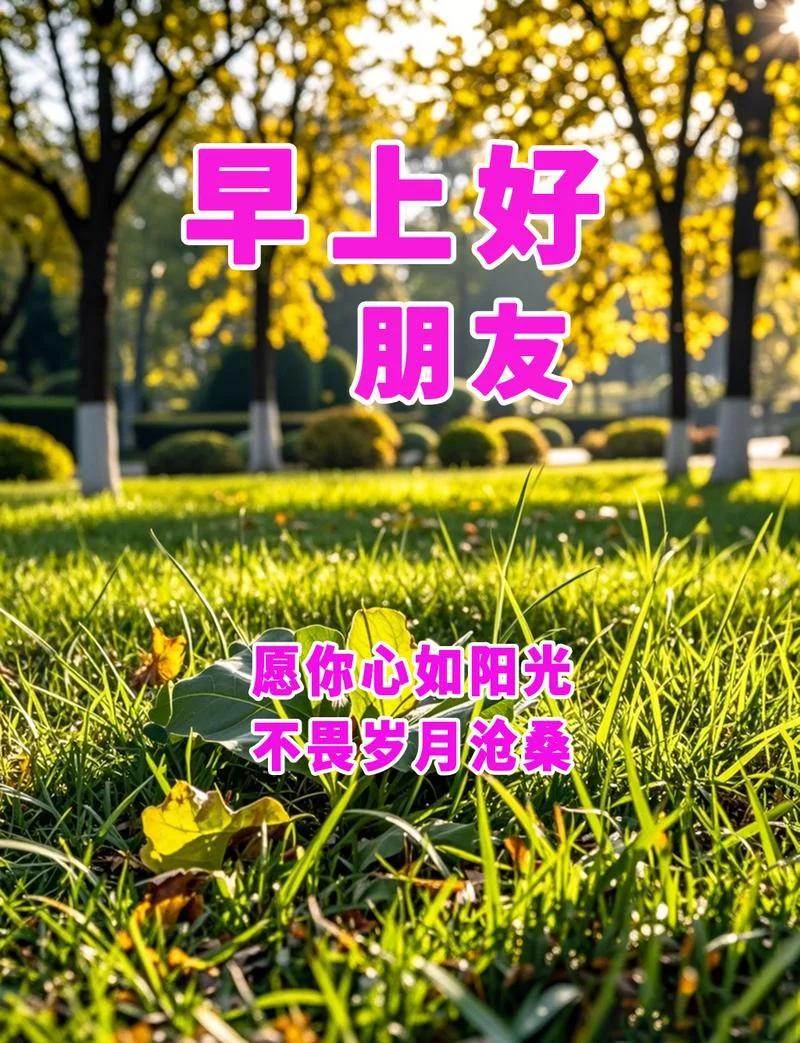 秋天温馨短信祝福_2