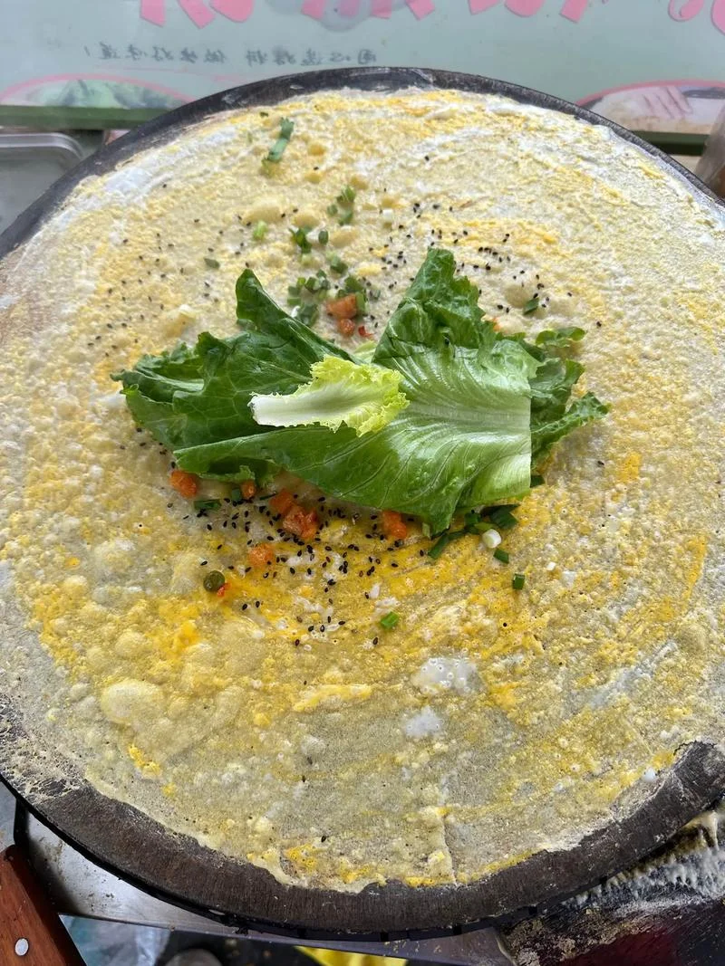 梦见吃煎饼果子_1