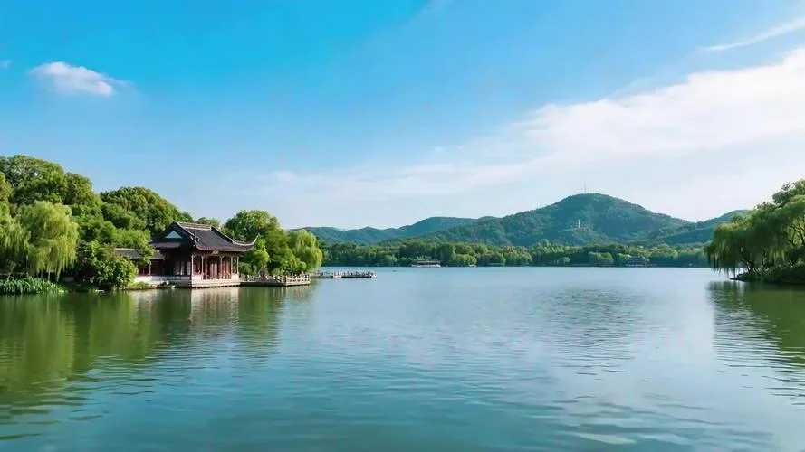 杭州西湖景点视频素材_1