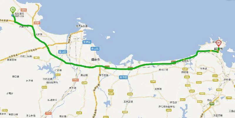 威海到烟台有多少公里_1