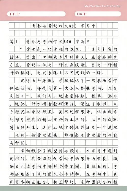 感悟高中作文800字_1