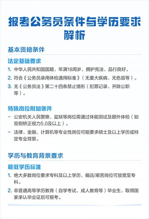 考公务员的条件限制_2