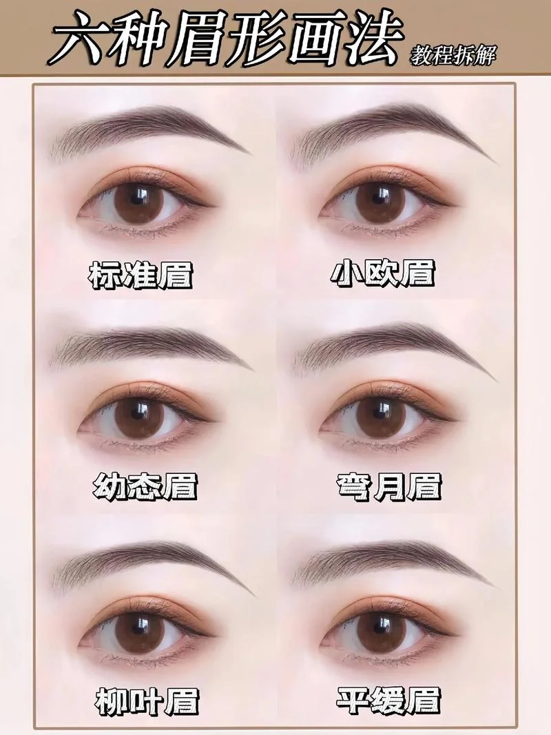 欧美眉形怎么画_1