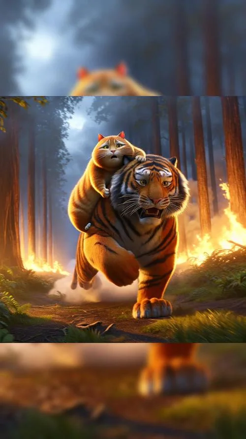 梦见猫和狗和老虎-梦猫狗虎