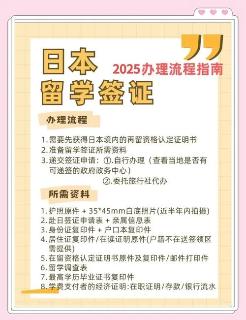 办签证留学日本_1