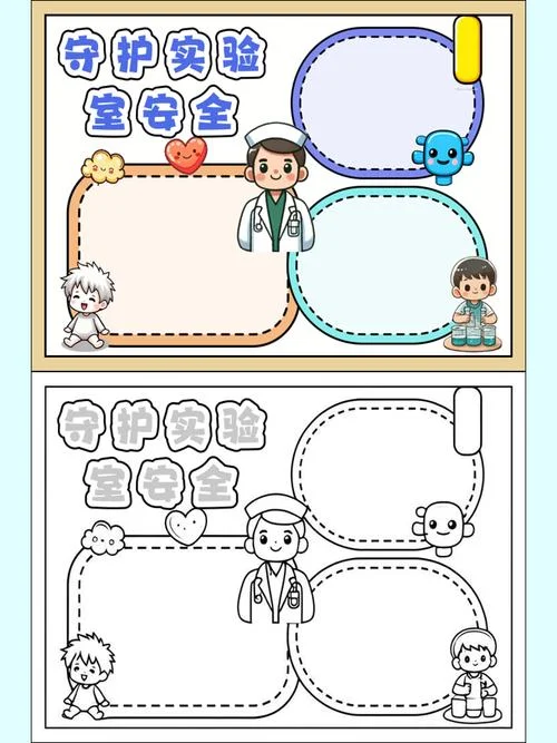 化学实验安全手抄报_2