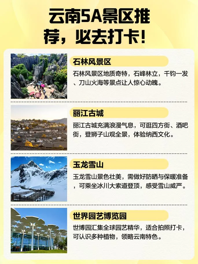 云南各景点门票-云南景点门票