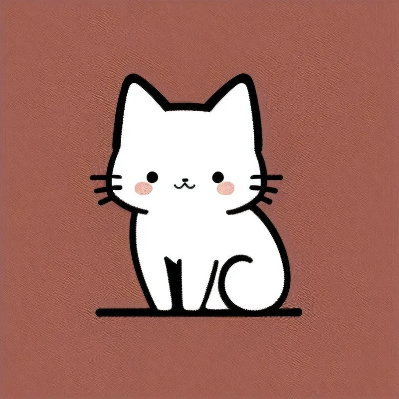 小动物头像图片简笔画_2