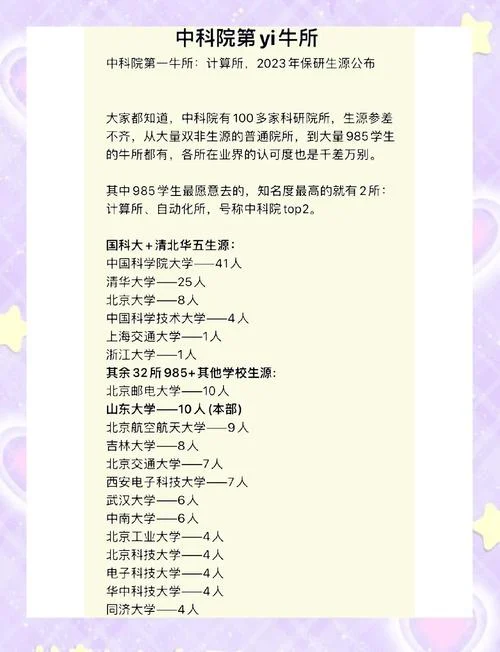 中科院计算所考研大纲-计算所考研大纲