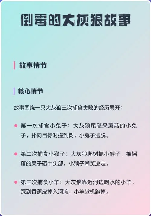 大灰狼的故事作者是谁_1