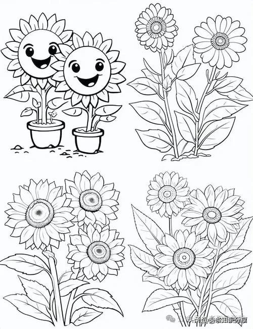 简笔画花草_2