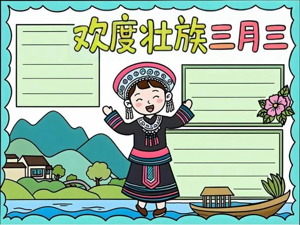 三月手抄报简单又漂亮_2