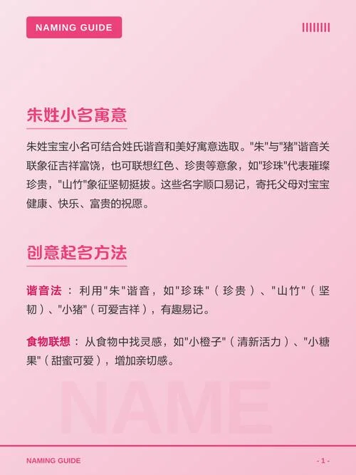 宝宝起名朱姓_2