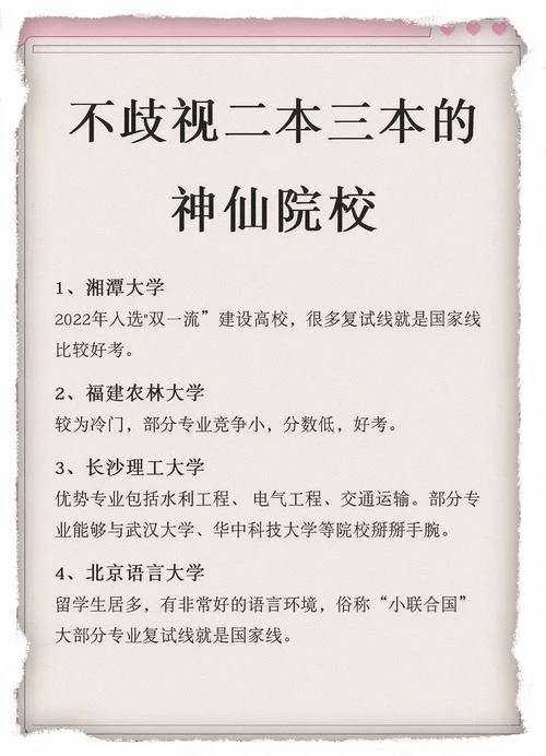不歧视三本的考研院校-不歧视三本考研院校