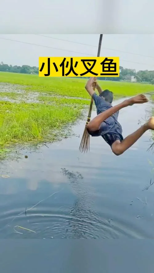 怎么用鱼叉捕鱼_2