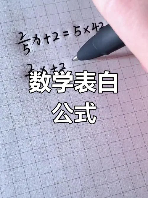 表白方式的公式-表白公式简单记
