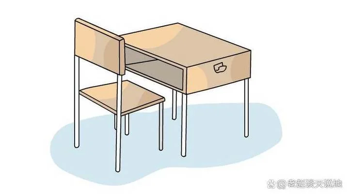 学校课桌怎么画_1