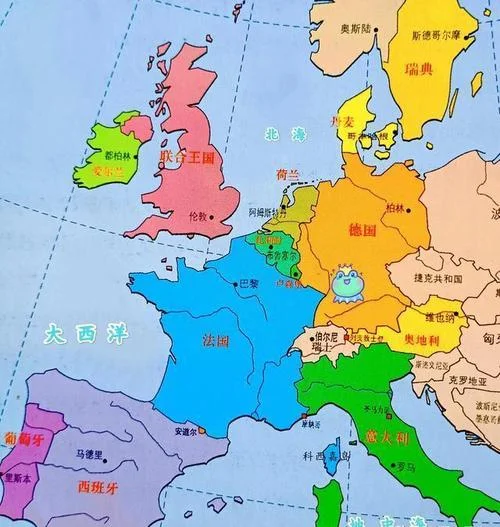 16世纪欧洲历史地图-16 世纪欧洲历史地图
