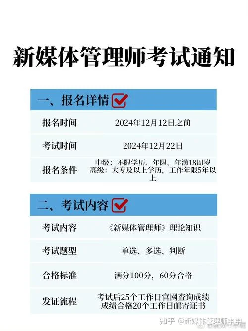 新媒体管理师报考_1