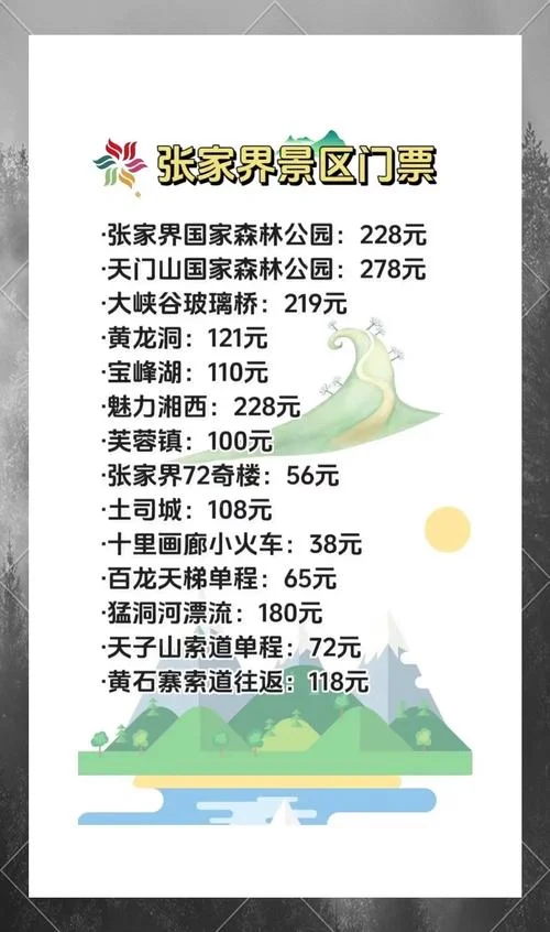 张家界景点如何购票_1