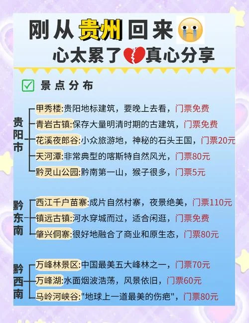 贵州冬季旅游攻略-贵州冬游全攻略
