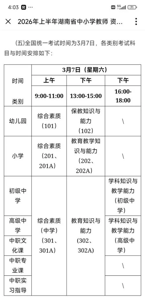 湖南教资面试报名费多少_2