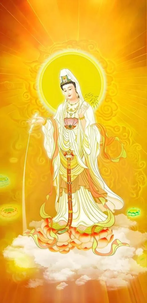 怀孕梦见观音菩萨佛像_2