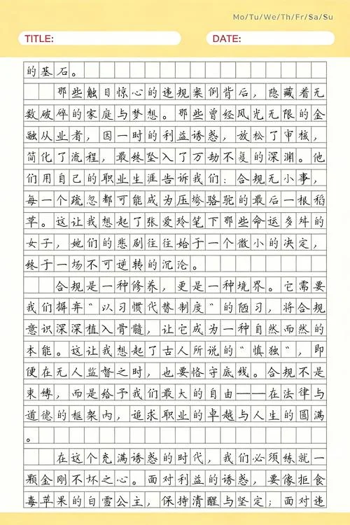 合规心得体会银行-银行合规心得