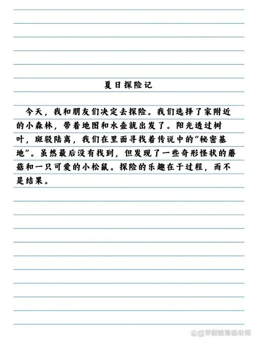中学生暑假日记_2