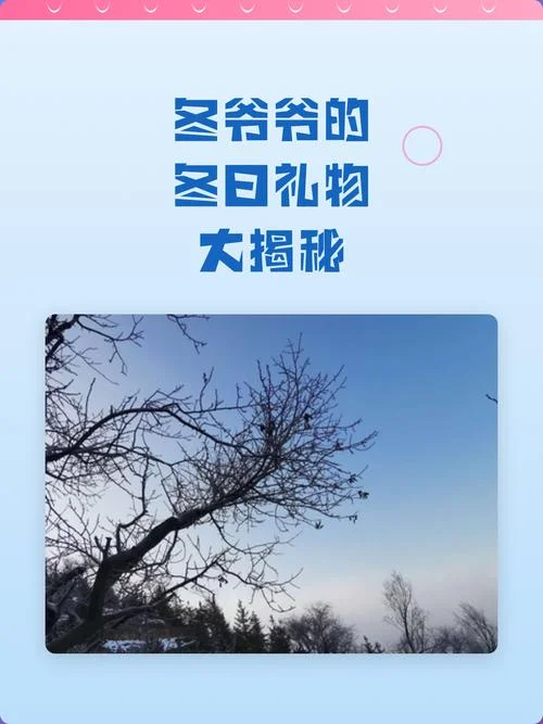 我给冬爷爷什么礼物-给冬爷爷送礼物