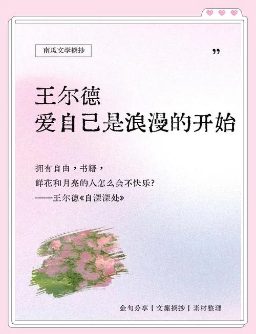王尔德仰望星空出处_1