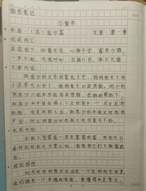 读书感悟100字左右童年_2