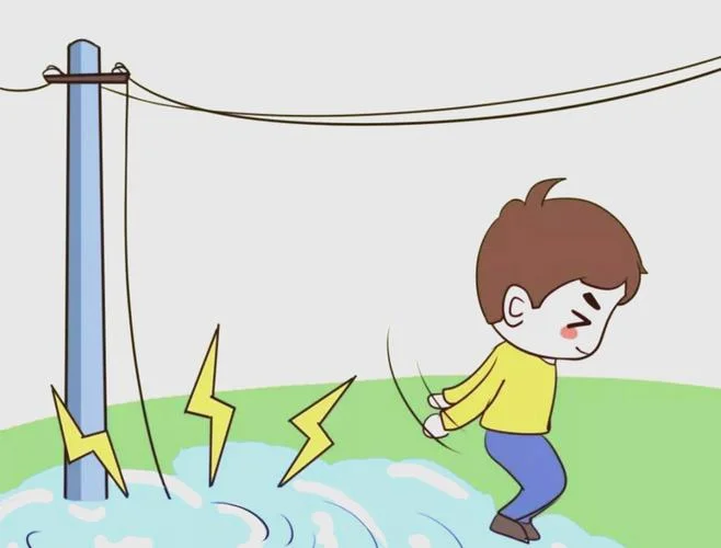 梦见自己触电_1