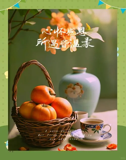 感恩遇见暖心文案_1