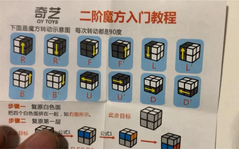 二阶魔方公式视频教程-二阶魔方公式视频