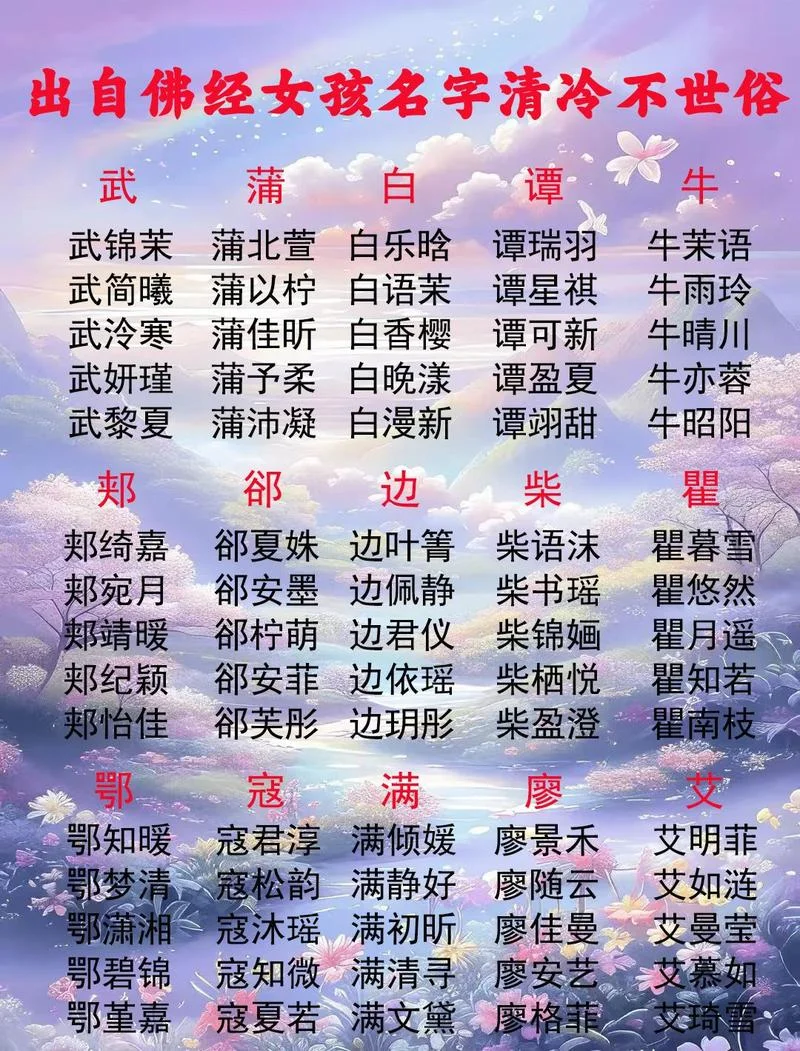 女孩起名字典雅-女孩起名典雅