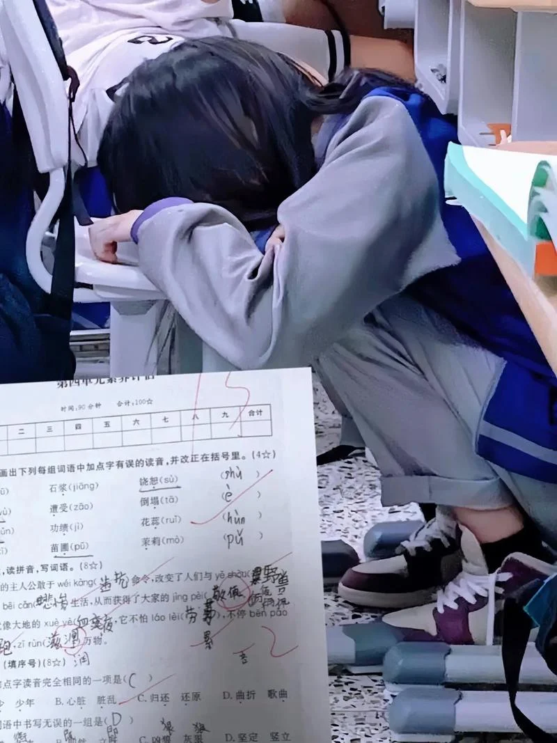 孩子考试成绩不好-考分不理想