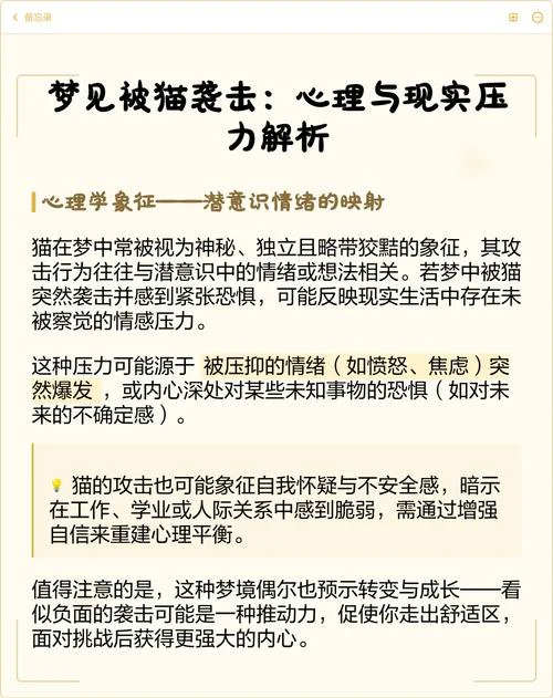梦见被猫抓着了不放_1