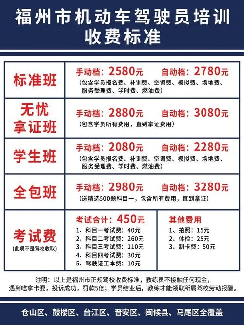 冠通驾校报名费用_1