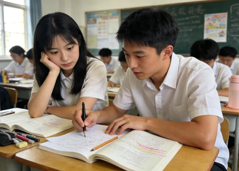 梦到高中同学一起上课_2