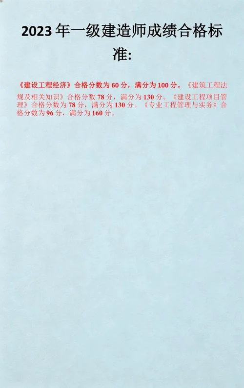 一建总分和及格线_1