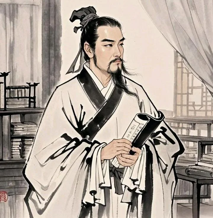 历史上张良的相貌图片_2