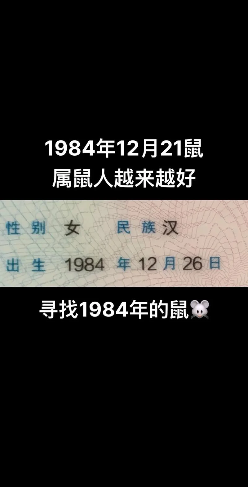 属鼠84出生今年多大_1