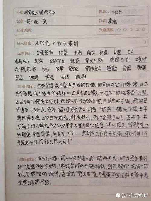 读书笔记一千五百字-1500 字读书笔记