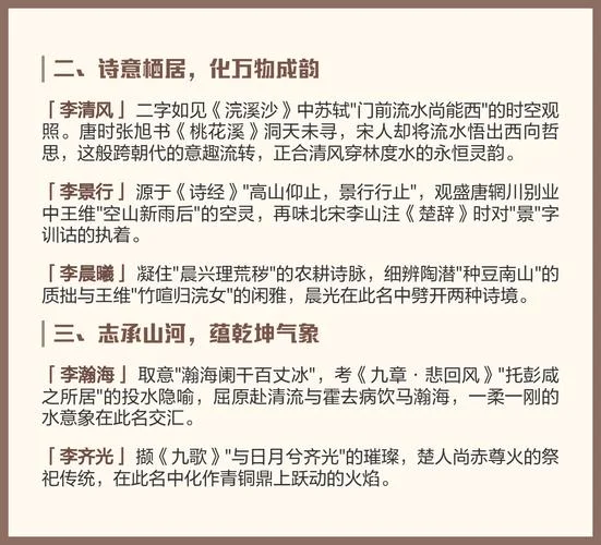 猴年男宝李姓楚辞起名_1