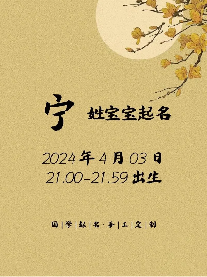 宁姓女孩起名有诗意的_1