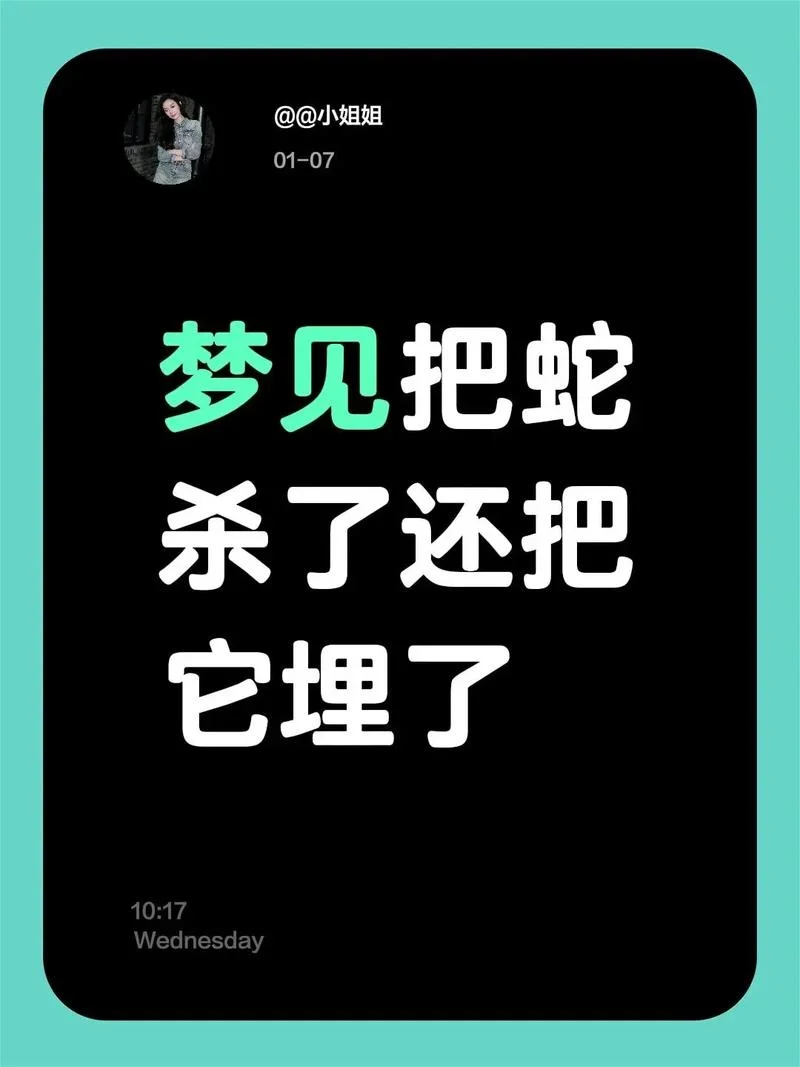 梦见别人把蛇剖开了_1