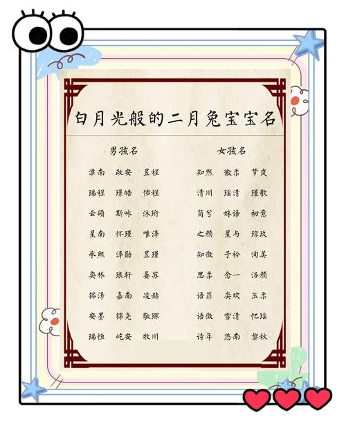 五行缺金的兔宝宝起名-五行缺金兔宝宝起名